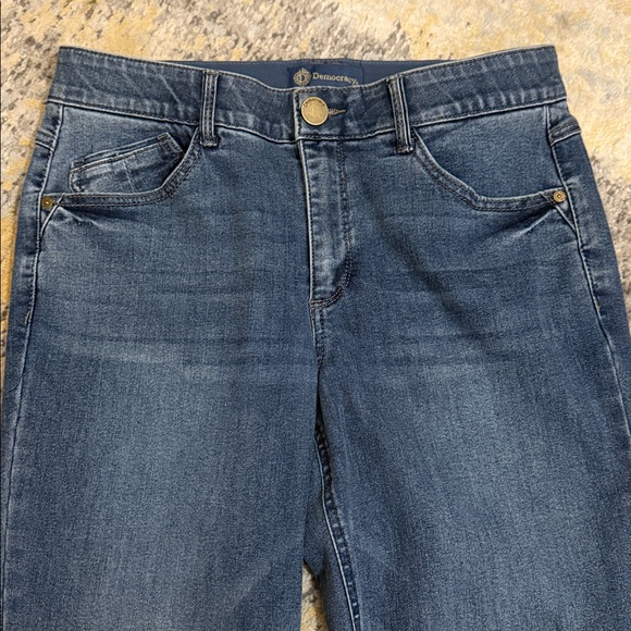 Democracy Dark Blue Flare Jeans - Picture 2 of 7